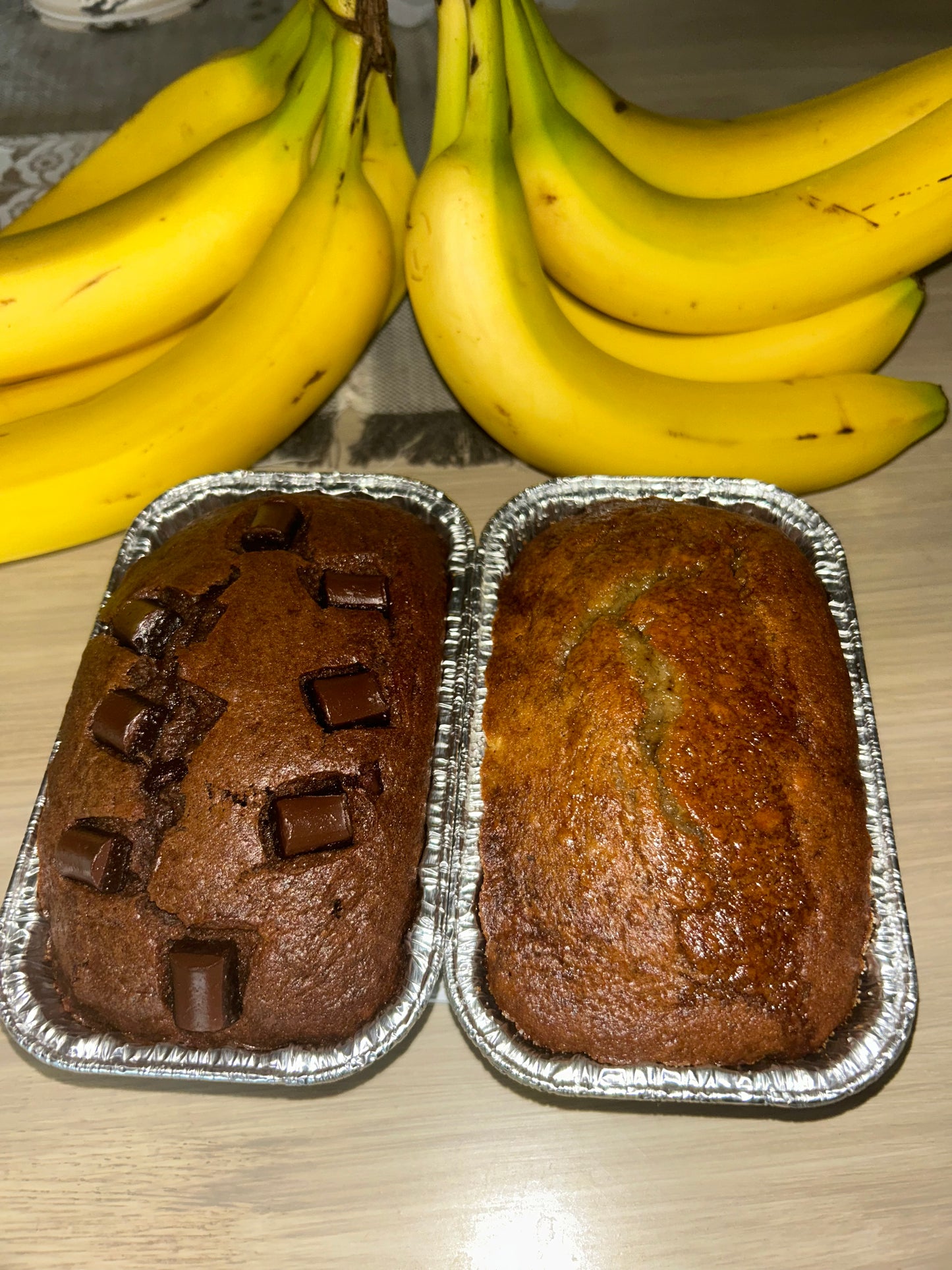 2 Gourmet Suprise Mix Banana Bread Loafs